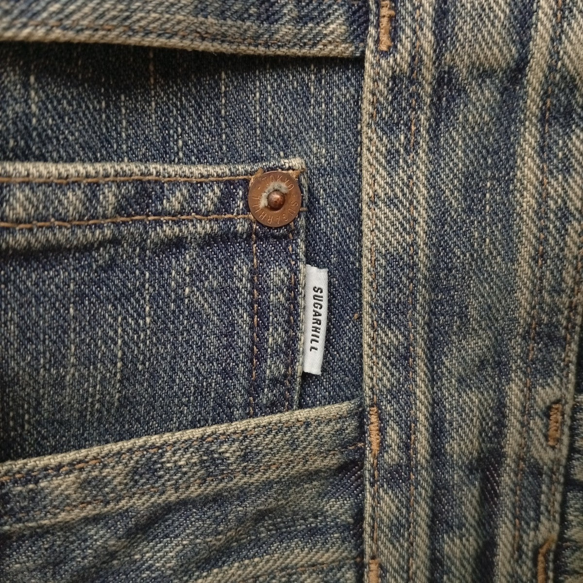 24AWCAGED DENIM JACKETデニムジャケット2411300401