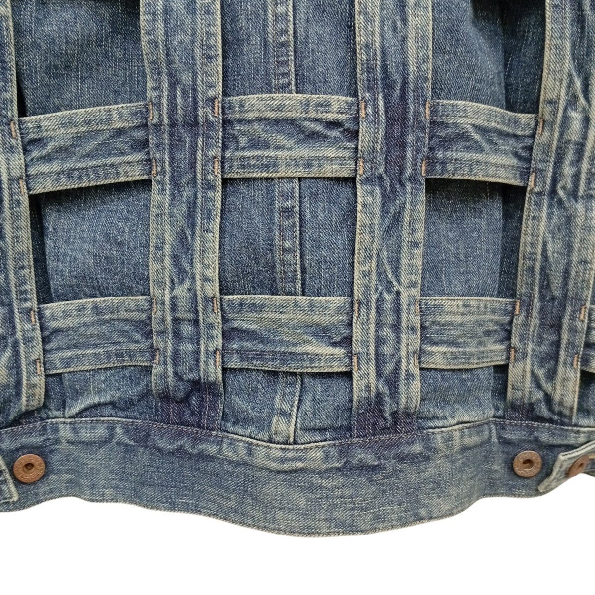 24AWCAGED DENIM JACKETデニムジャケット2411300401