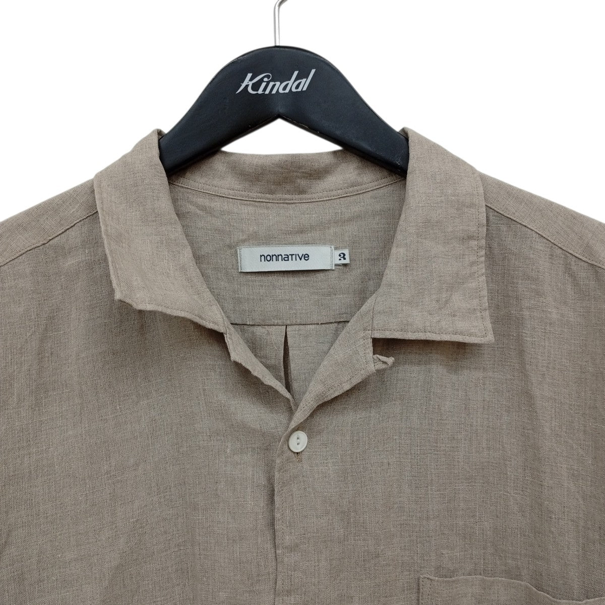 VOYAGER S S SHIRT LINEN OXFORD半袖シャツNN-S4618