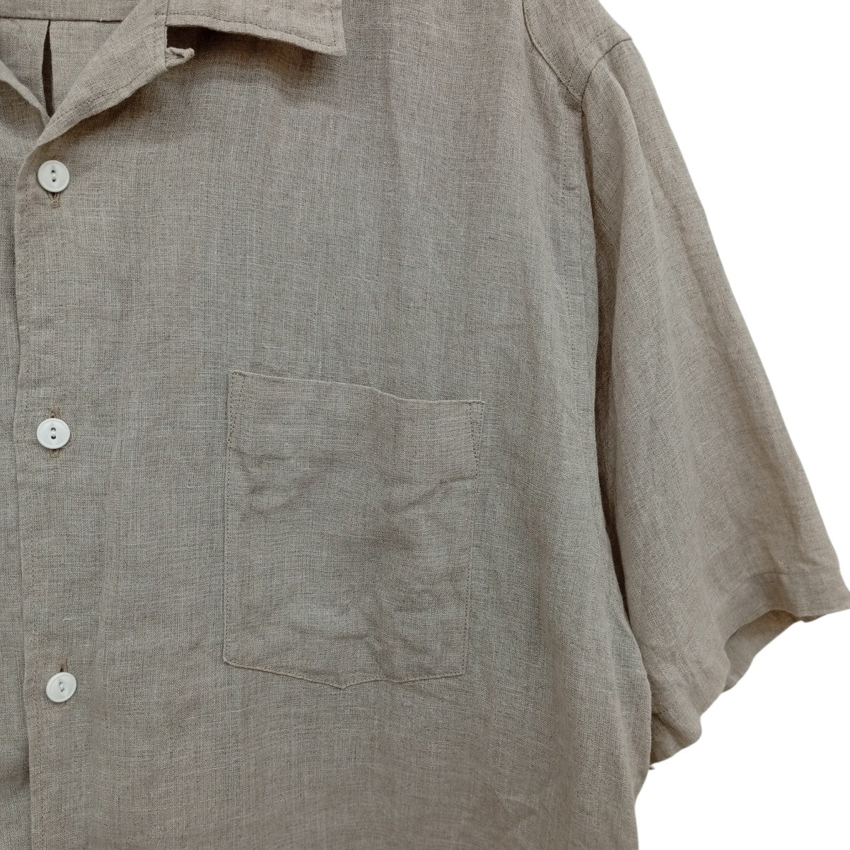 VOYAGER S S SHIRT LINEN OXFORD半袖シャツNN-S4618