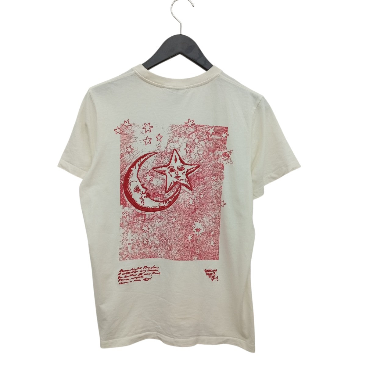 Basic Jersey Celestial Poster Relaxed T-shirt半袖カットソーT4063