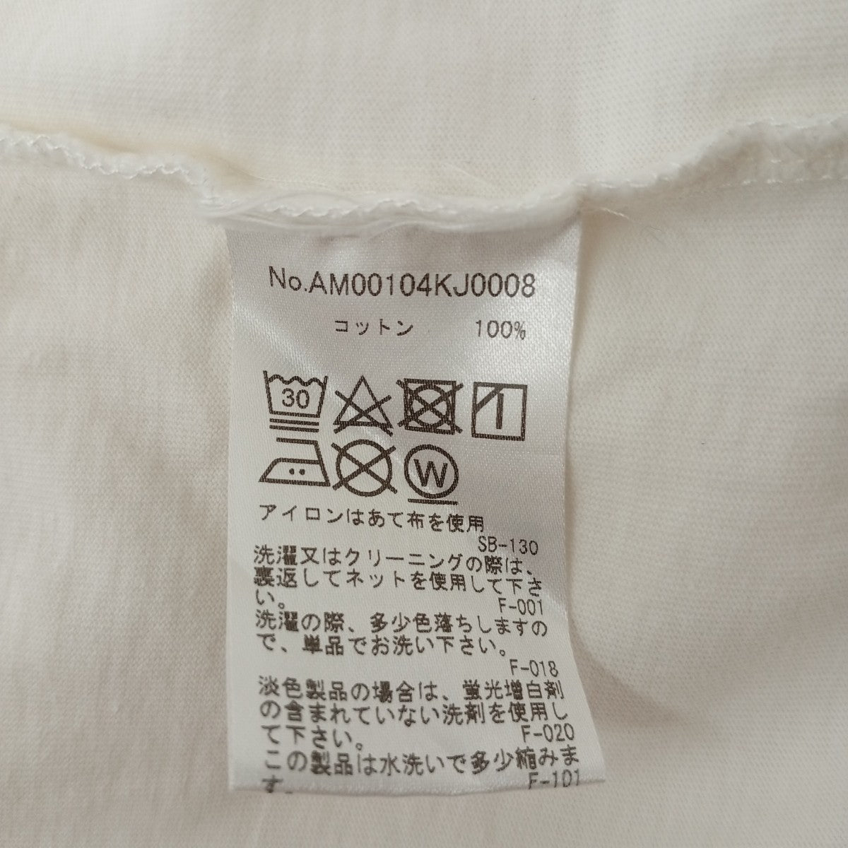 TシャツAM001404KJ0008