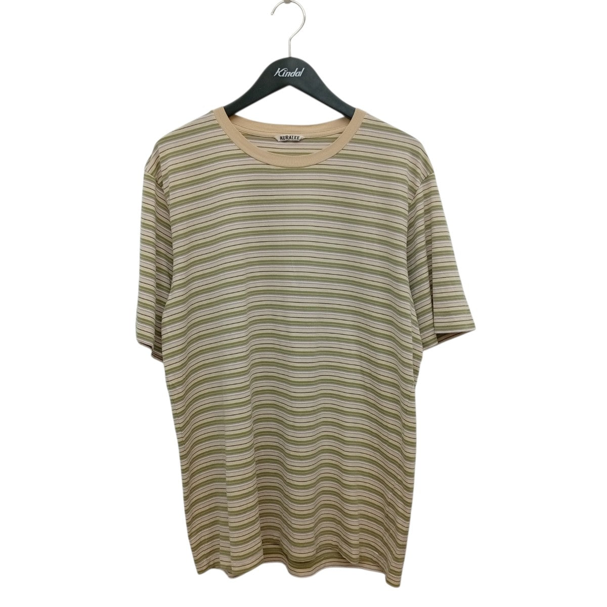 HARD TWIST COTTON BORDER TEEボーダー半袖シャツA24ST02BR