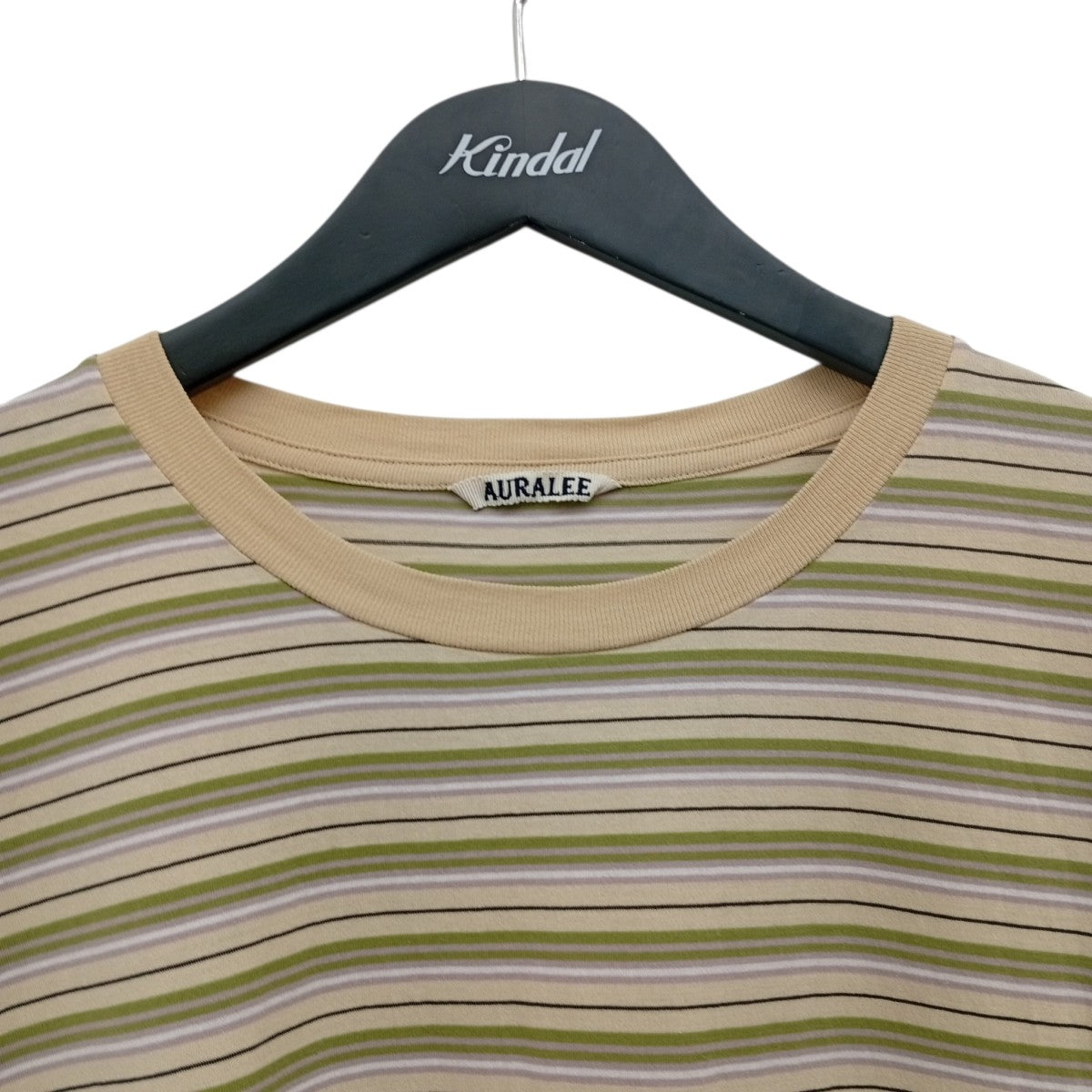 HARD TWIST COTTON BORDER TEEボーダー半袖シャツA24ST02BR