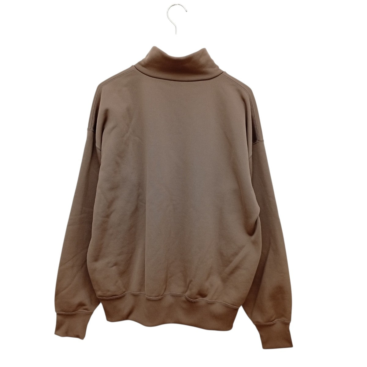 BAGGY POLYESTER SWEAT HALFZIPハーフジップスウェットA9AP02PU