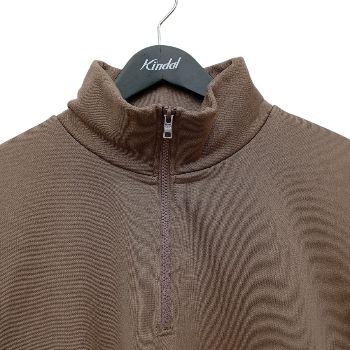 BAGGY POLYESTER SWEAT HALFZIPハーフジップスウェットA9AP02PU