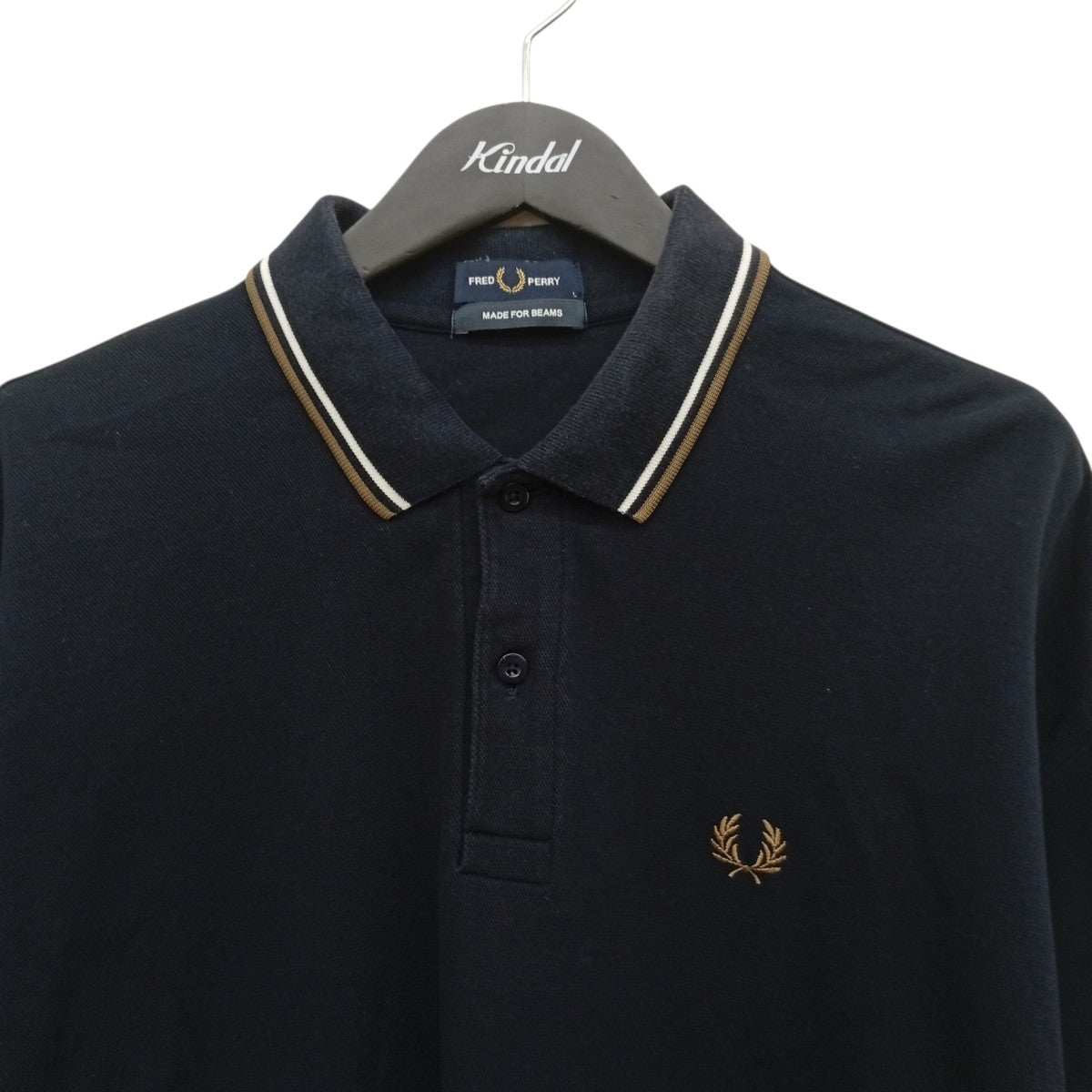 FRED PERRY×BEAMS ポロシャツFZ1944 古着・中古-4枚目のアイテム画像
