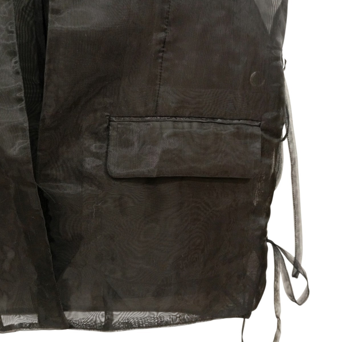sheer undulate gilletシアーベストKM23SUG01