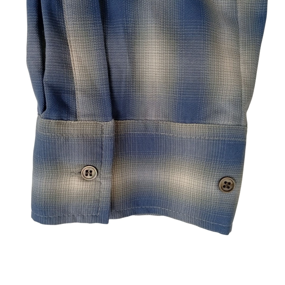 design overshirt 肩パット付きチェックシャツKM26SPN02