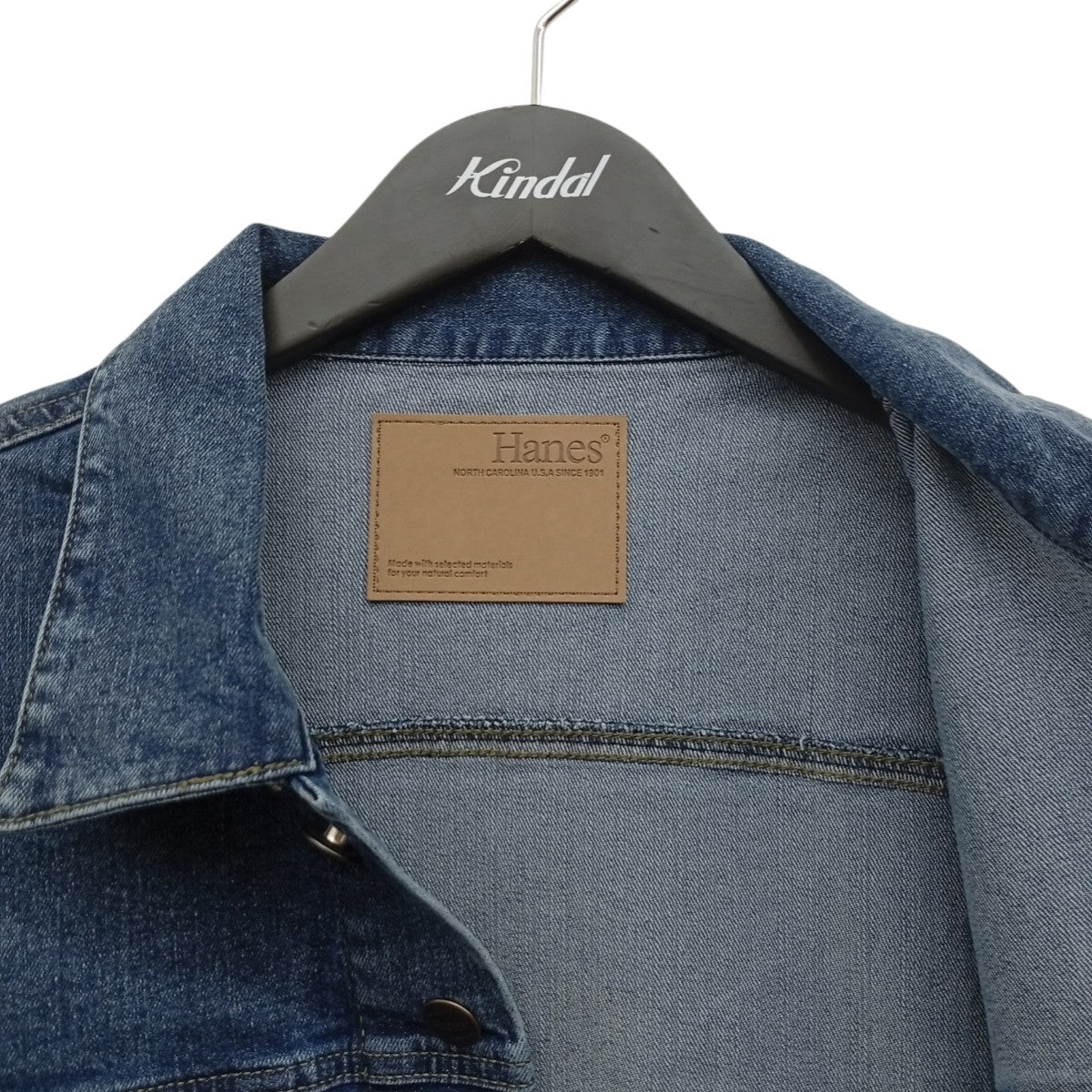 Hanes デニムジャケット067100 古着・中古-4枚目のアイテム画像