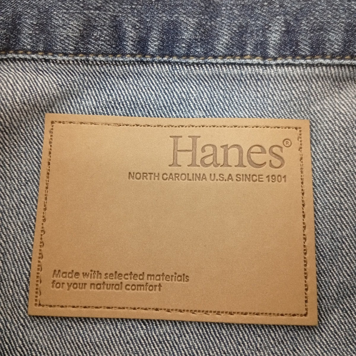 Hanes デニムジャケット067100 古着・中古-5枚目のアイテム画像