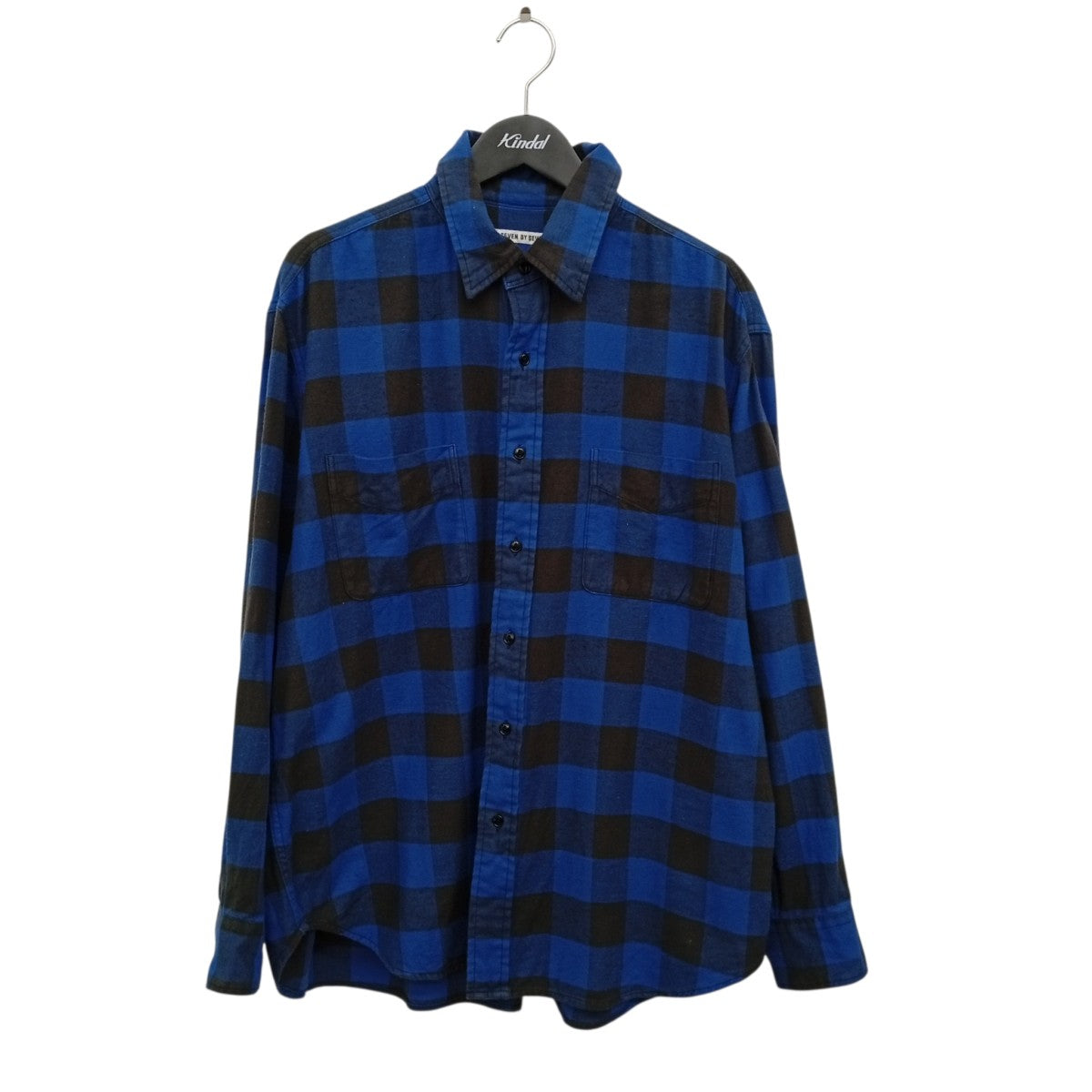 SEVEN BY SEVEN BUFFALO CHECK WORK SHIRTSチェックロングスリーブシャツ800-5250072 古着・中古-1枚目のアイテム画像