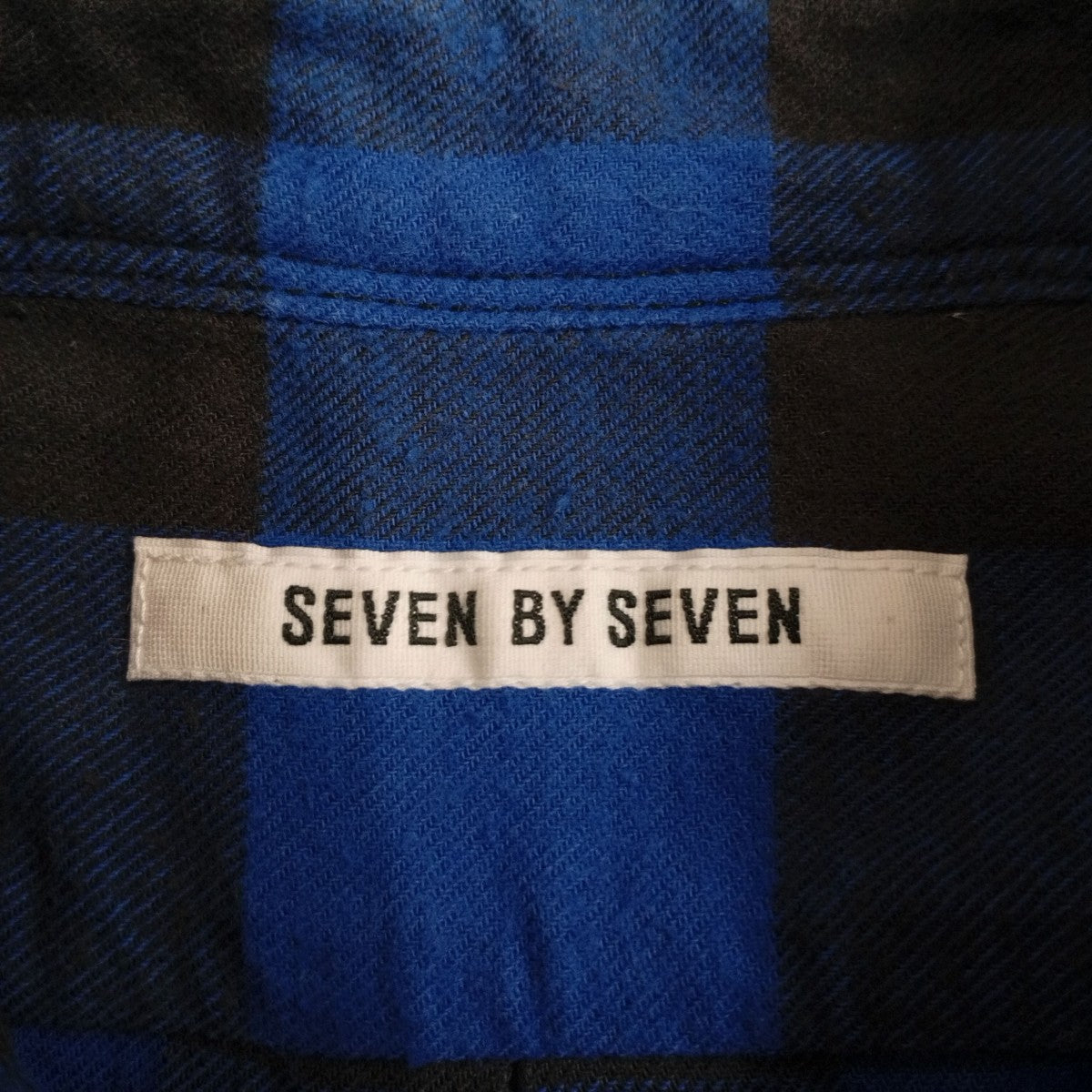 SEVEN BY SEVEN BUFFALO CHECK WORK SHIRTSチェックロングスリーブシャツ800-5250072 古着・中古-3枚目のアイテム画像