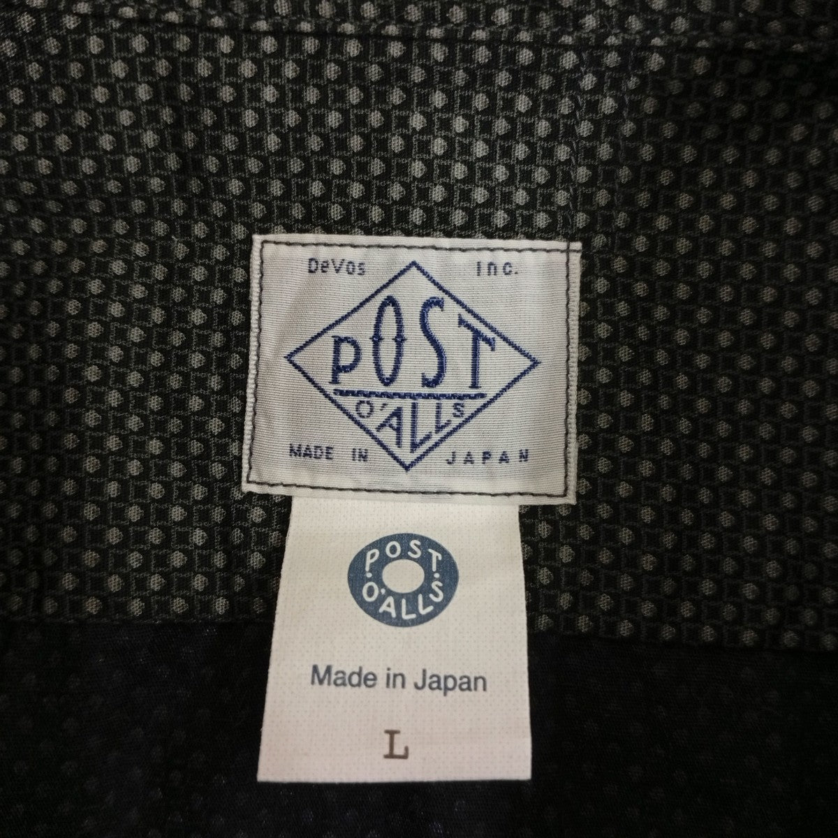 POST O’ALLS Town ＆ Country 2半袖シャツ3222-MP1 古着・中古-5枚目のアイテム画像