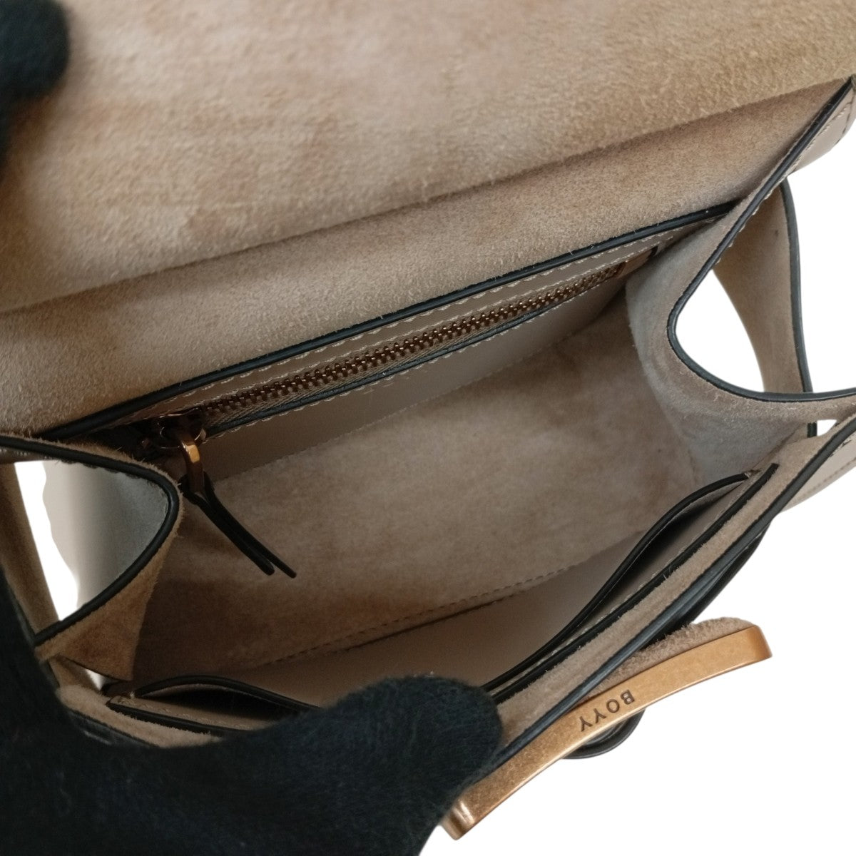 KARL 19 GOLD BUCKLE2WAYショルダーバッグ