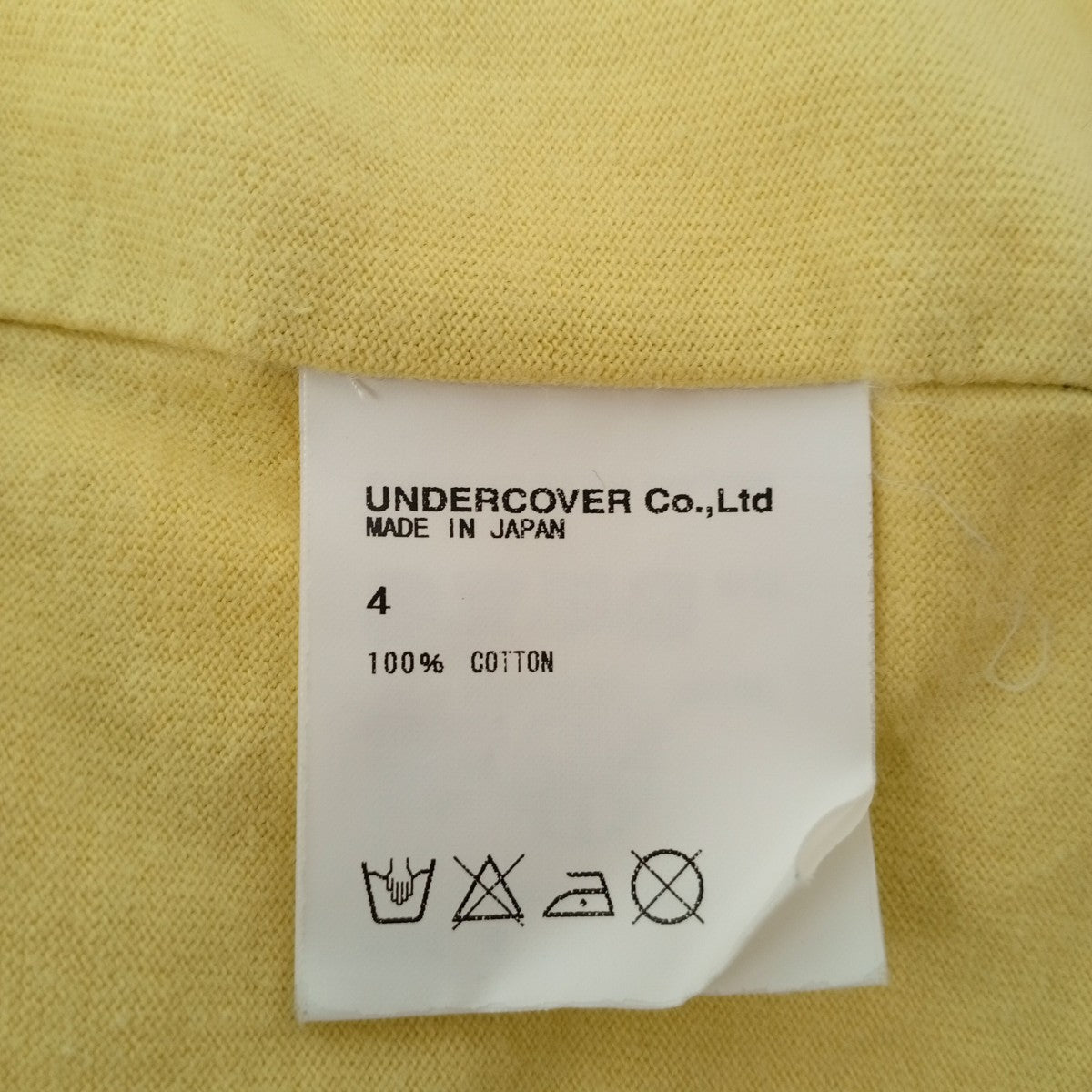 UNDERCOVER 半袖カットソー 古着・中古-4枚目のアイテム画像