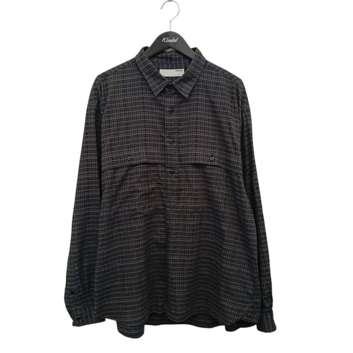 Diaspora skateboards Bro Shirtチャックシャツ24AW-DSP-SH01 古着・中古-1枚目のアイテム画像