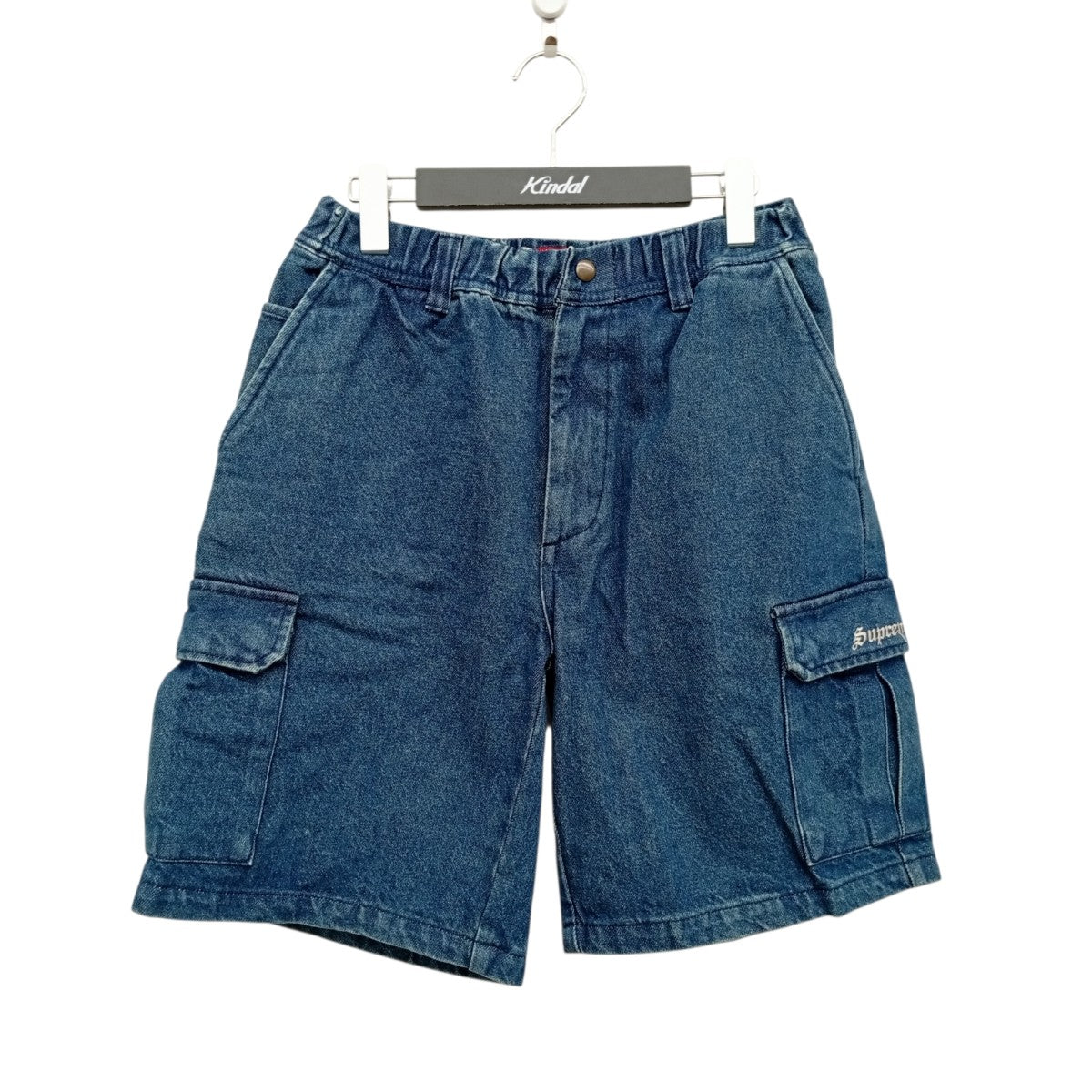 Supreme Cargo Work Short Denimハーフパンツ 古着・中古-1枚目のアイテム画像