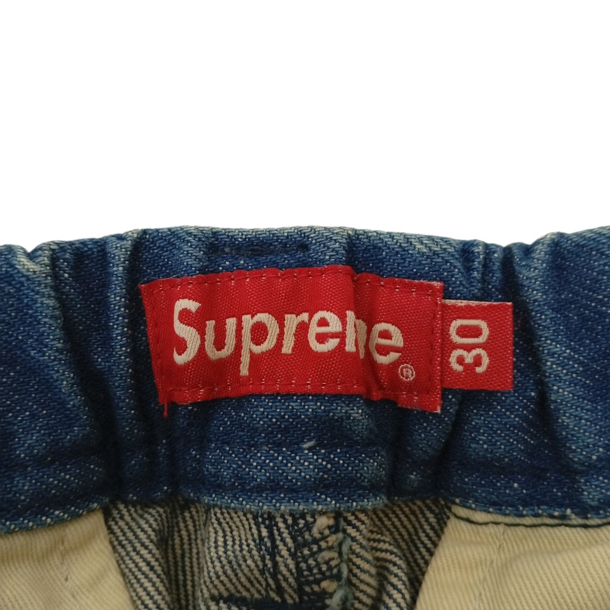 Supreme Cargo Work Short Denimハーフパンツ 古着・中古-4枚目のアイテム画像