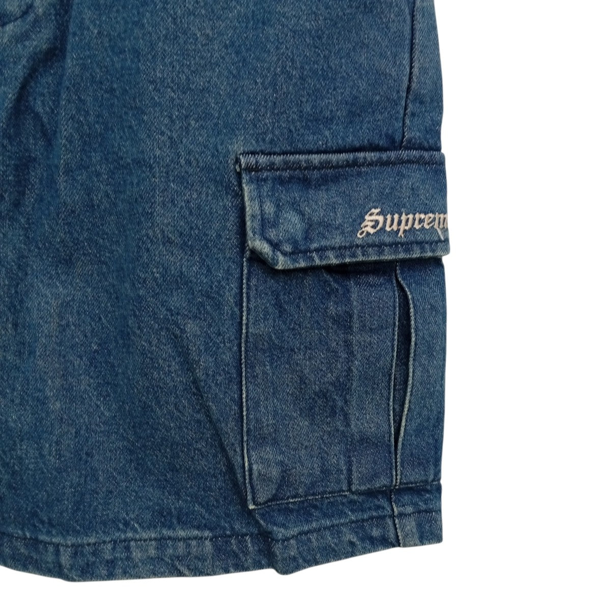 Supreme Cargo Work Short Denimハーフパンツ 古着・中古-6枚目のアイテム画像