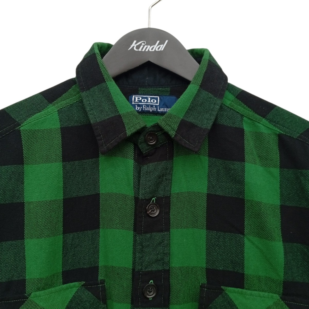 POLO RALPH LAUREN チェックシャツ 古着・中古-5枚目のアイテム画像