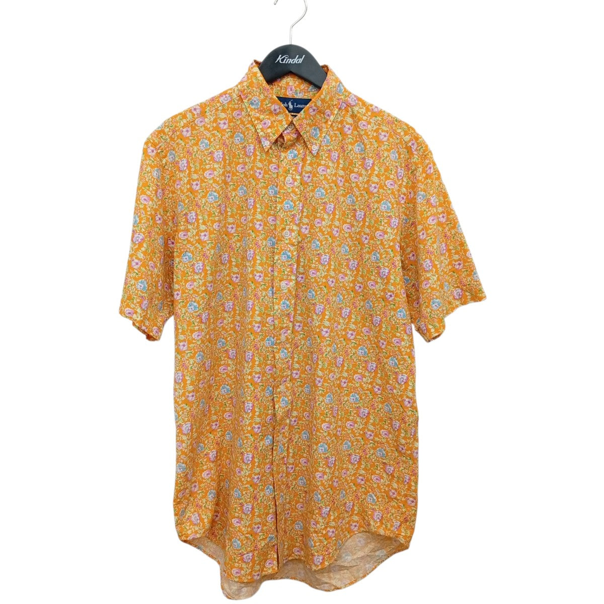 RALPH LAUREN 花柄半袖シャツ 古着・中古-1枚目のアイテム画像