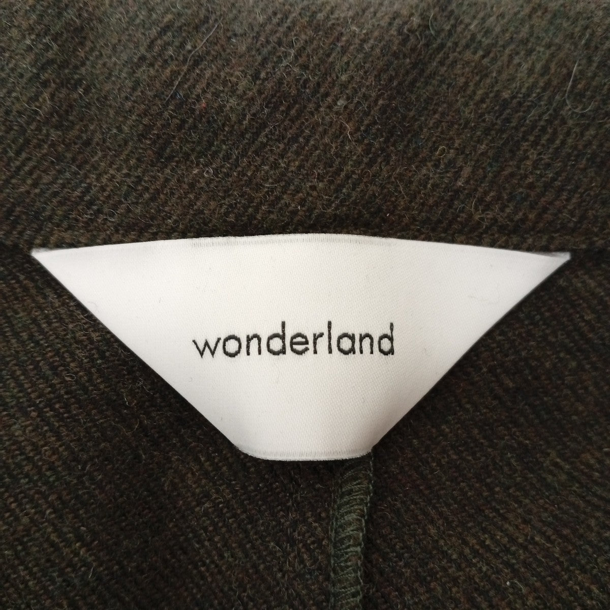 wonderland ローエッジジャケット 古着・中古-3枚目のアイテム画像