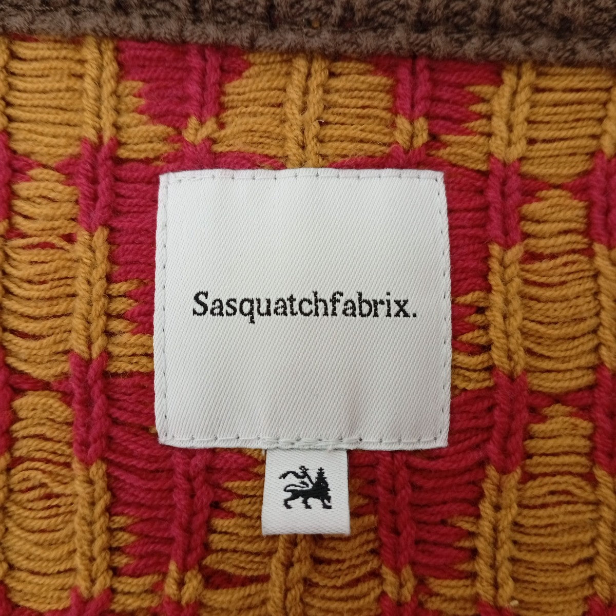 SASQUATCHfabrix． ニットベスト20SS-KNN-002 古着・中古-3枚目のアイテム画像