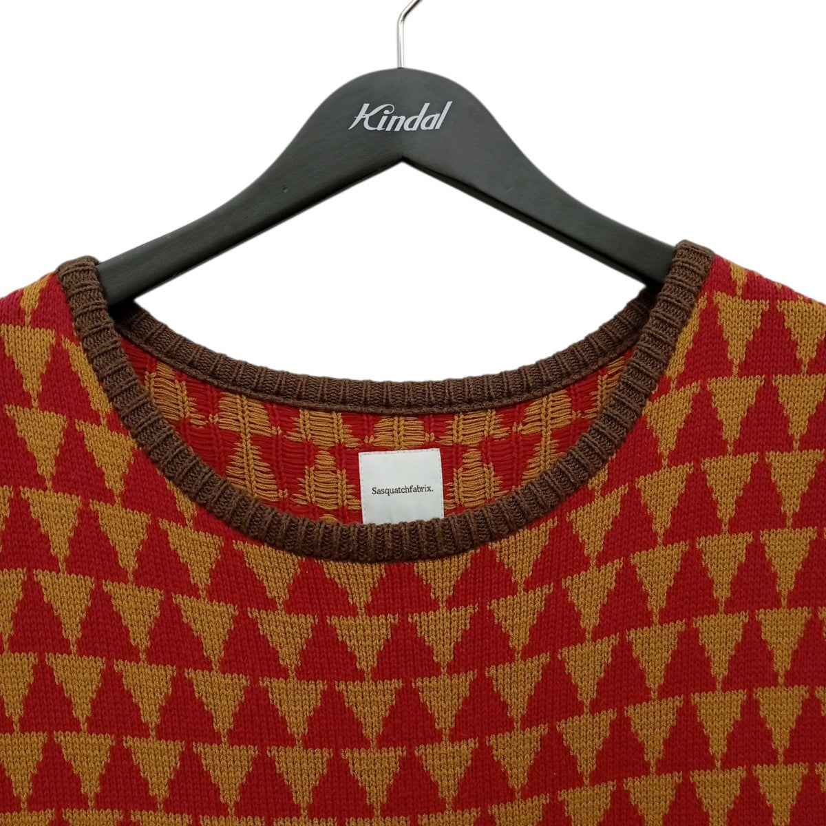 SASQUATCHfabrix． ニットベスト20SS-KNN-002 古着・中古-6枚目のアイテム画像