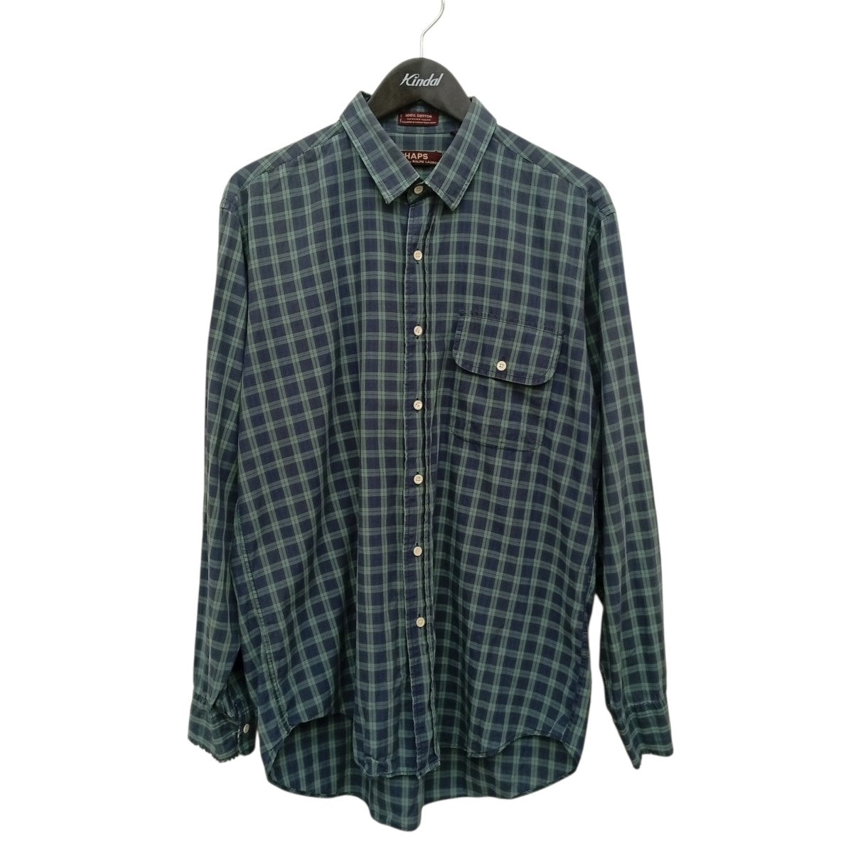 CHAPS RALPH LAUREN チェック長袖シャツ 古着・中古-1枚目のアイテム画像