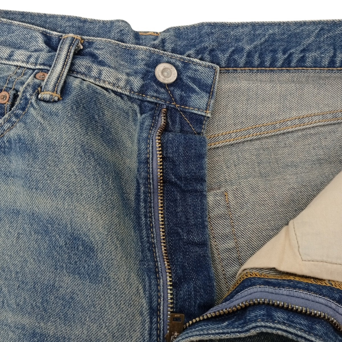 COTTON RESEARCH CLUB Selvage Indigo デニムパンツデニムパンツJPC-007-01 古着・中古-3枚目のアイテム画像