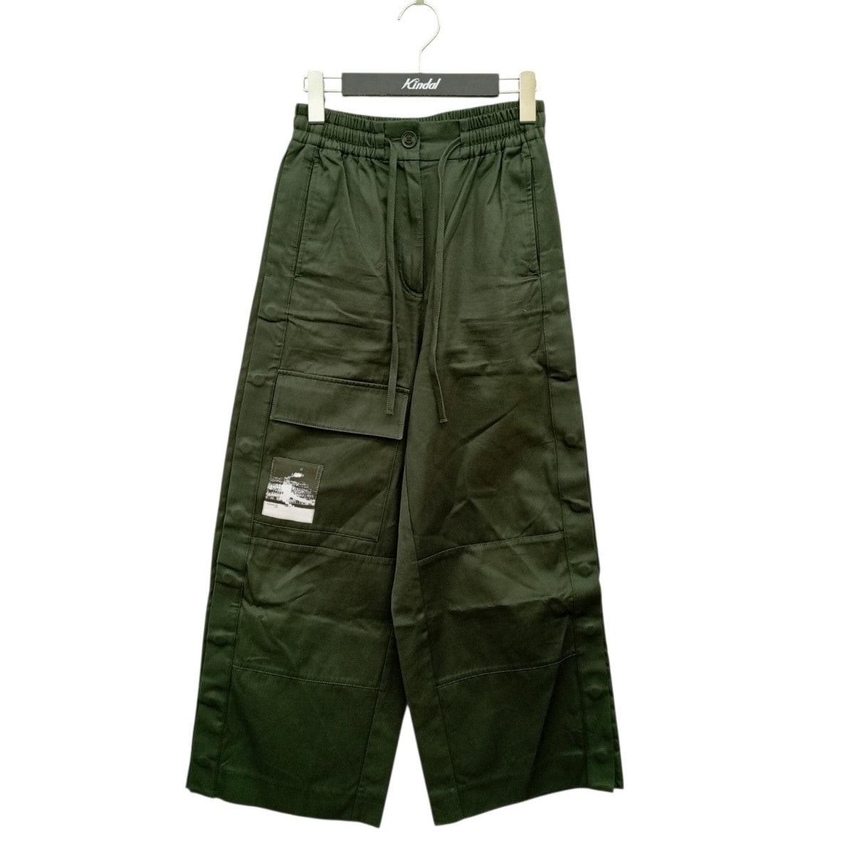LACOSTE アシンメトリーカーゴポケットパンツチノパンHF2452 古着・中古-1枚目のアイテム画像
