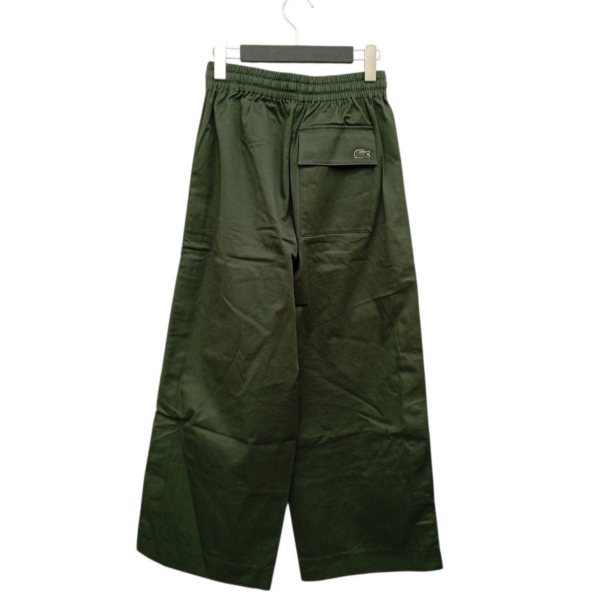 LACOSTE アシンメトリーカーゴポケットパンツチノパンHF2452 古着・中古-2枚目のアイテム画像