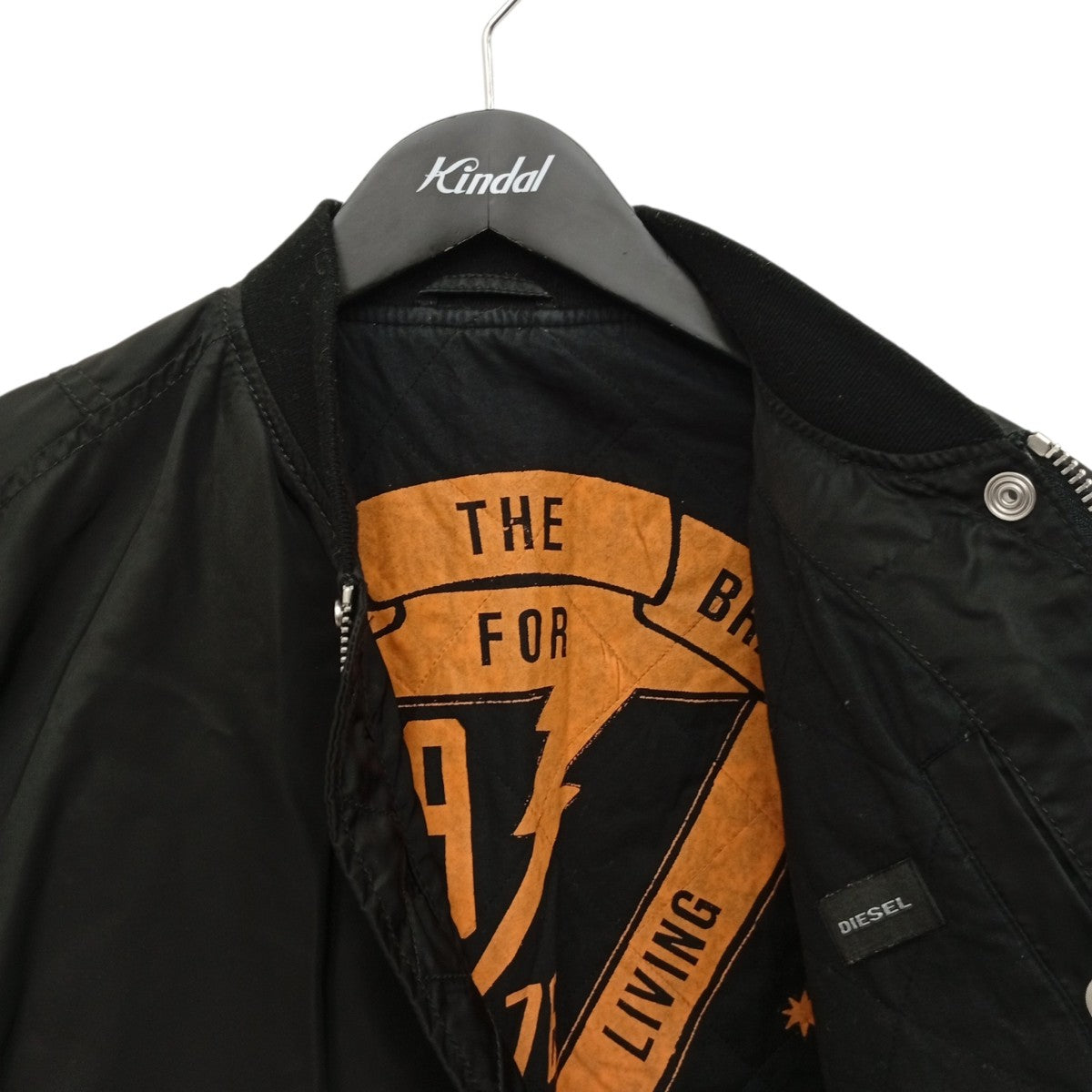 DIESEL MA-1ジャケット 古着・中古-6枚目のアイテム画像