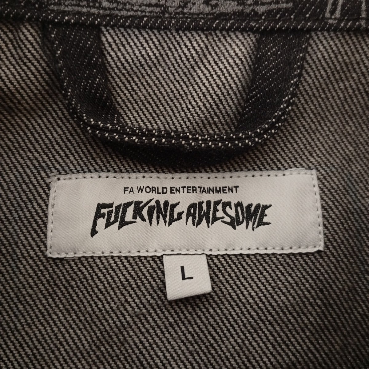 Fucking Awesome デニムジャケット 古着・中古-5枚目のアイテム画像