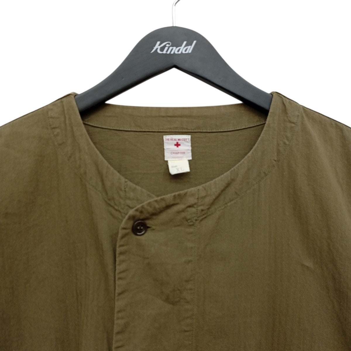 THE REAL McCOY’S RED CROSS PAJAMA SHIRTロングスリーブシャツMS20006 古着・中古-5枚目のアイテム画像