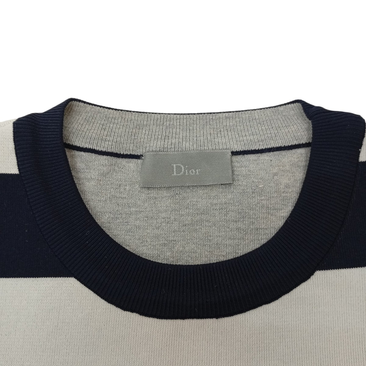 DIOR ボーダーセーター563M680ZT007 古着・中古-4枚目のアイテム画像