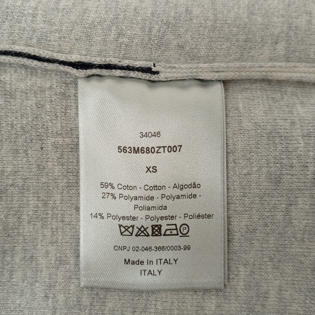 DIOR ボーダーセーター563M680ZT007 古着・中古-5枚目のアイテム画像