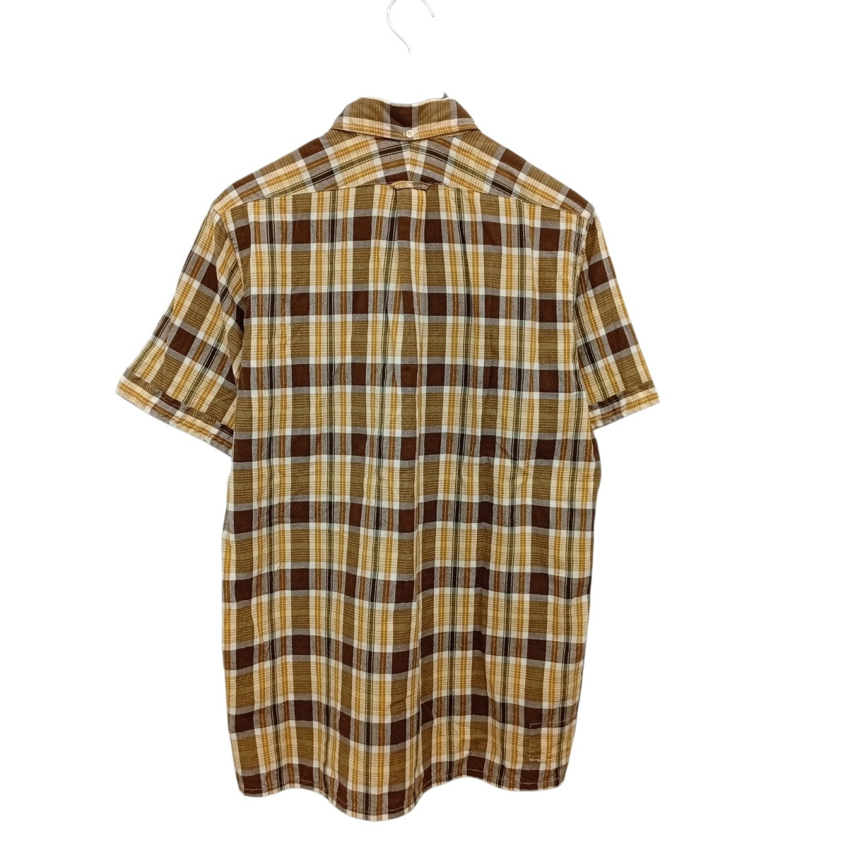 Engineered Garments チェック半袖シャツ 古着・中古-2枚目のアイテム画像