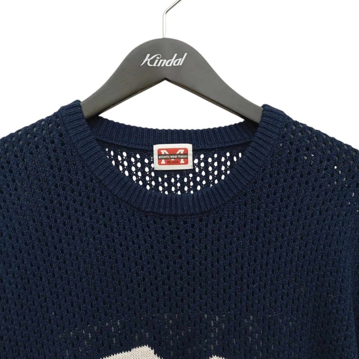 athletic wear MASON MESH KNIT半袖ニットMA3-KT-BCDL5 古着・中古-5枚目のアイテム画像