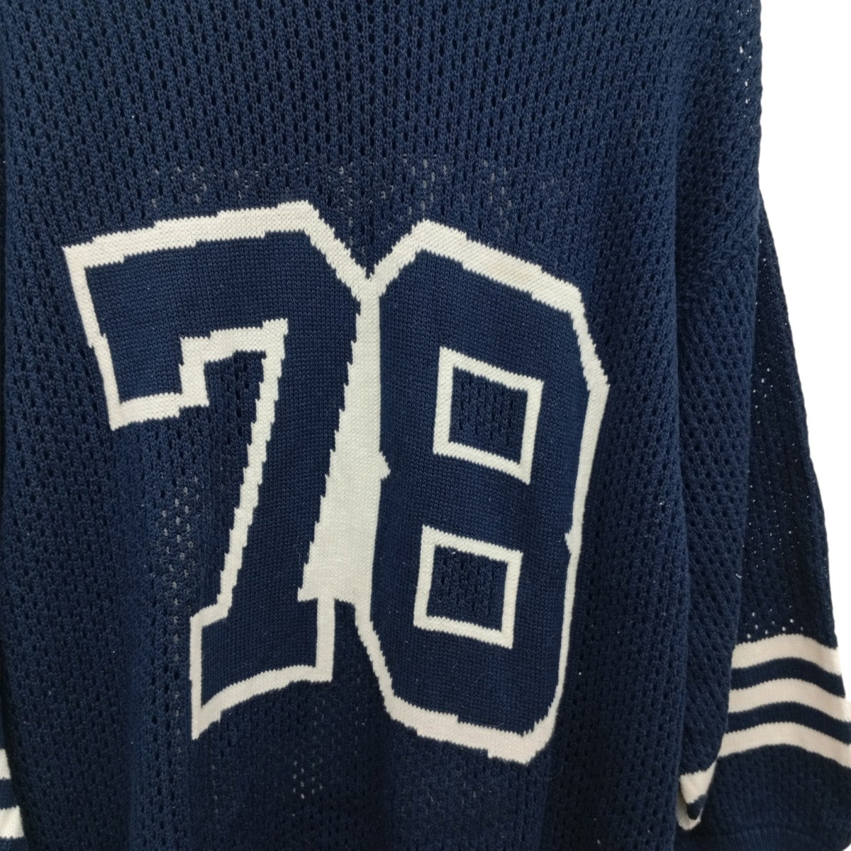 athletic wear MASON MESH KNIT半袖ニットMA3-KT-BCDL5 古着・中古-6枚目のアイテム画像