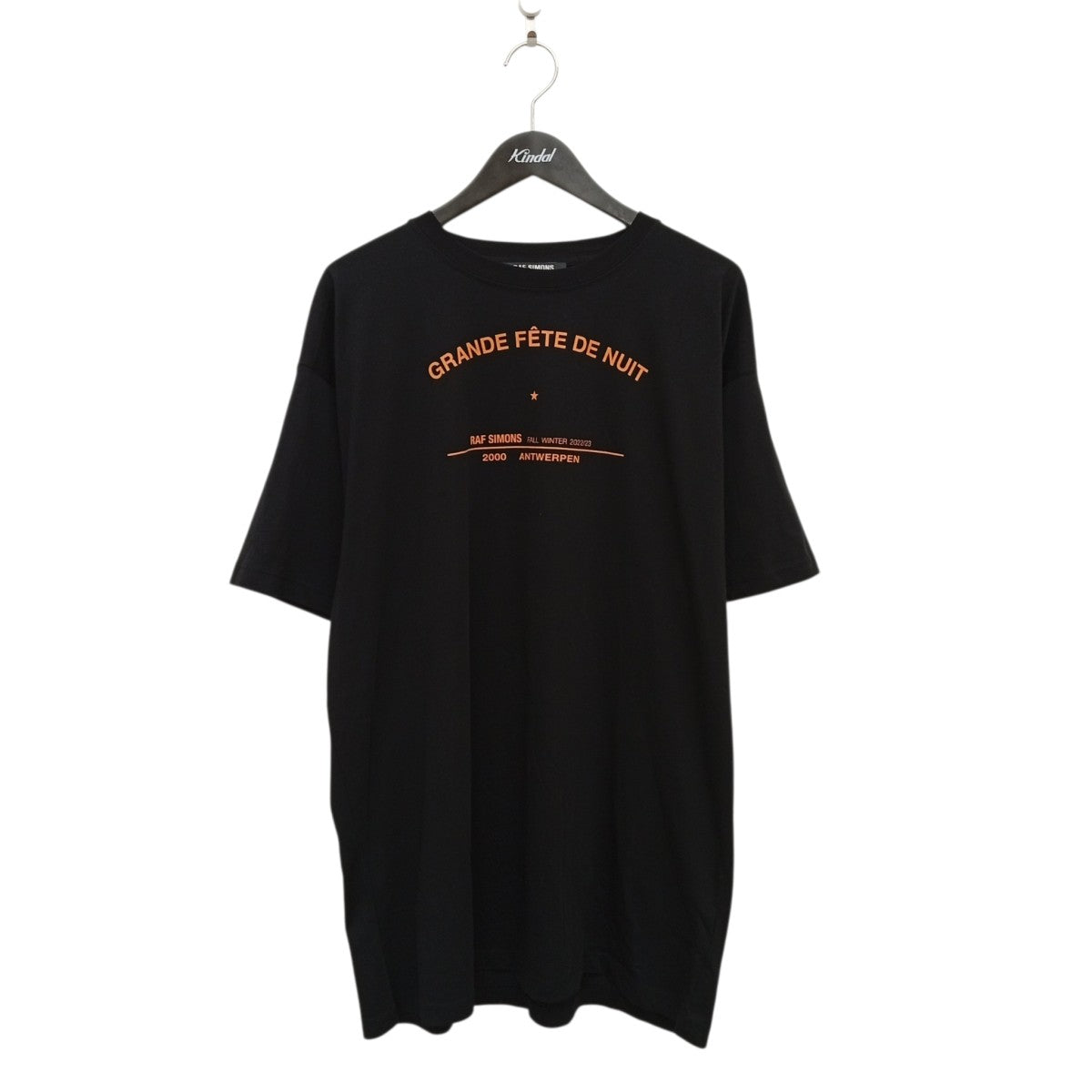 RAF SIMONS 22AWTOUR T-SHIRTS GRANDE FETE DE NUITTシャツ222-M104 古着・中古-1枚目のアイテム画像