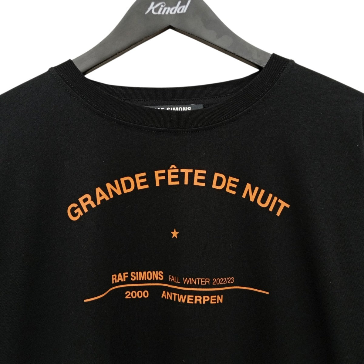 RAF SIMONS 22AWTOUR T-SHIRTS GRANDE FETE DE NUITTシャツ222-M104 古着・中古-5枚目のアイテム画像