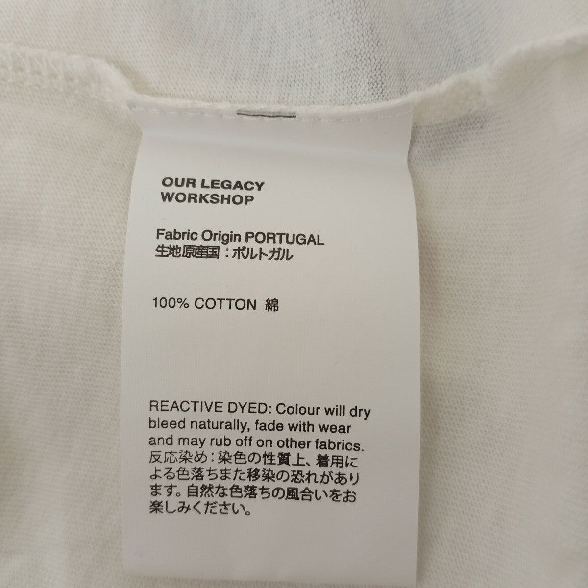 OUR LEGACY×DOVER STREET MARKET WORKSHOP BOX T-SHIRTTシャツ 古着・中古-4枚目のアイテム画像