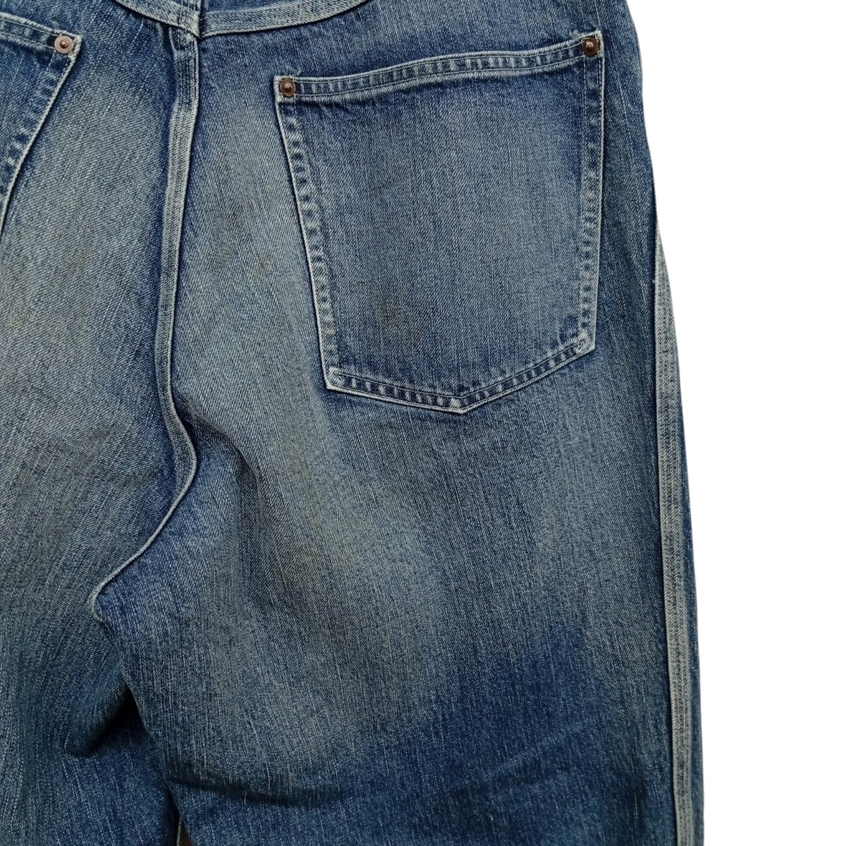 A．PRESSE 26SSVintage Denim Logger Pants フェード加工デニムパンツ26SAP-04-26 古着・中古-10枚目のアイテム画像