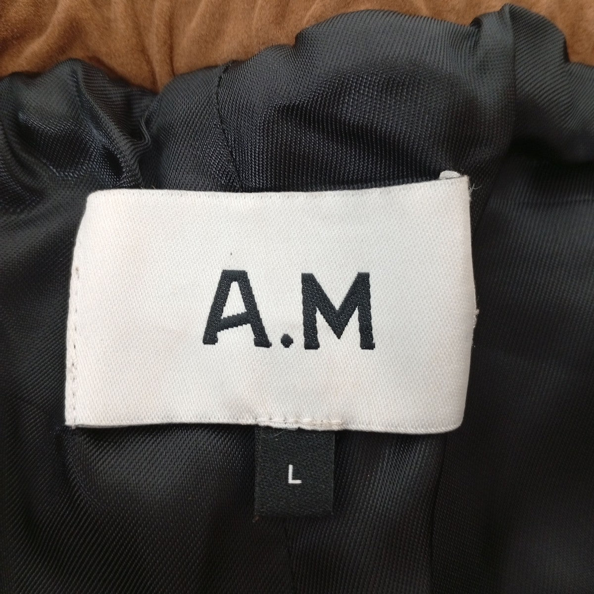 A．M LONDON ゴートレザーハーフパンツ 古着・中古-3枚目のアイテム画像