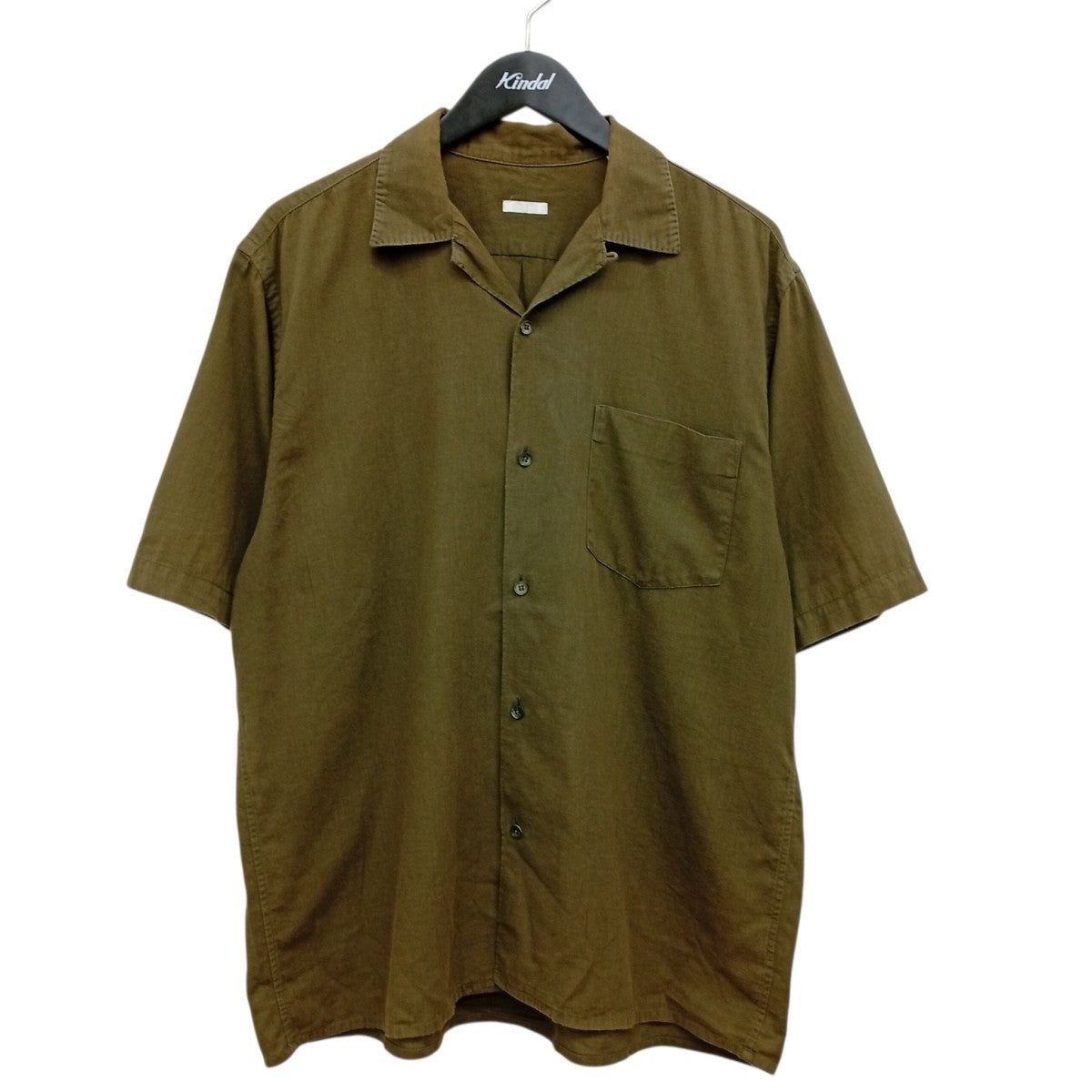 COMOLI 半袖シャツT01-02012 古着・中古-1枚目のアイテム画像