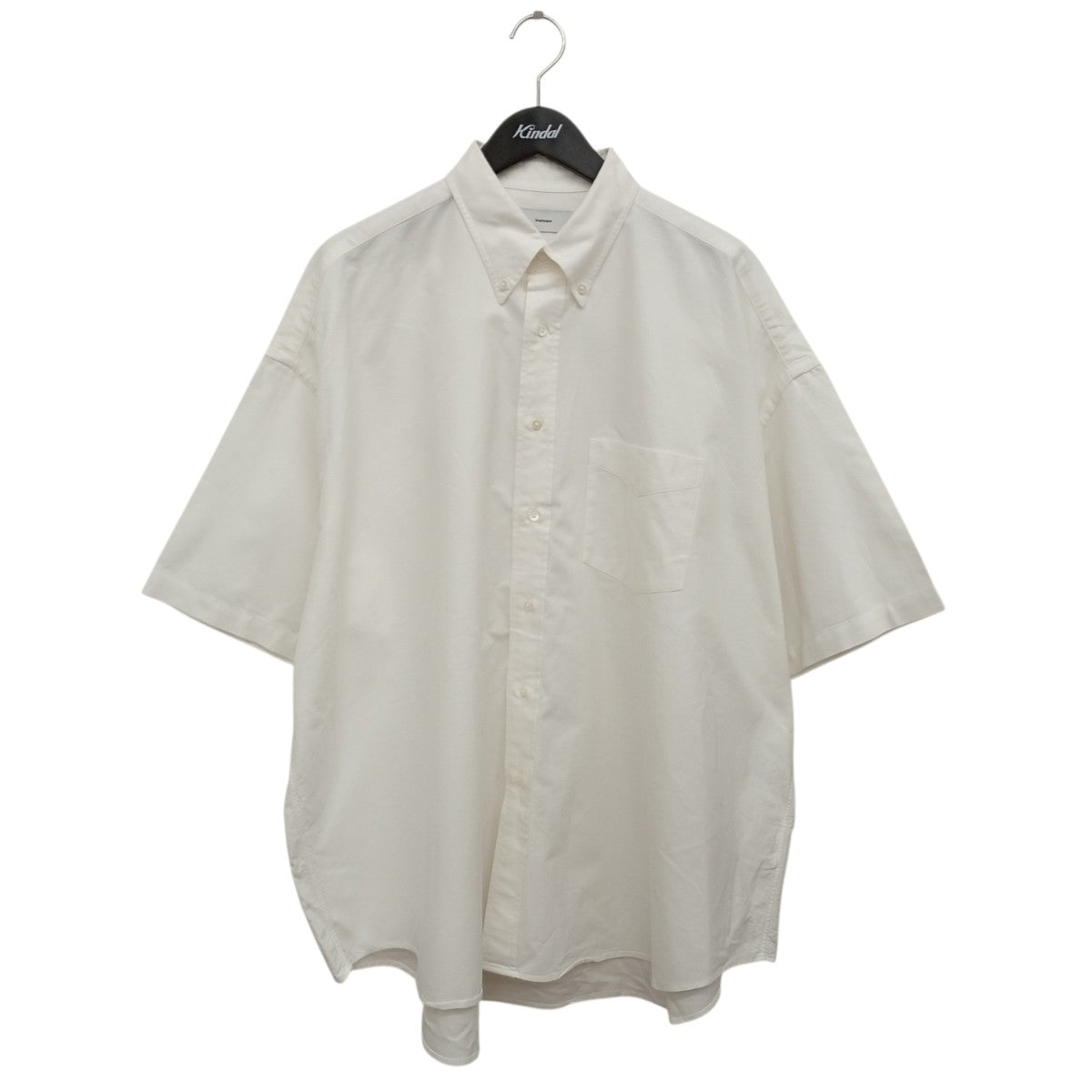 Graphpaper Oxford S S Oversized B．D Shirt半袖シャツGM262-50498B 古着・中古-1枚目のアイテム画像