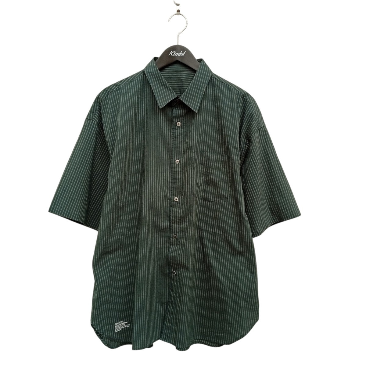 FreshService HRAFTeXR S S STRIPE SHIRTストライプ半袖シャツFSC262-50008 古着・中古-1枚目のアイテム画像