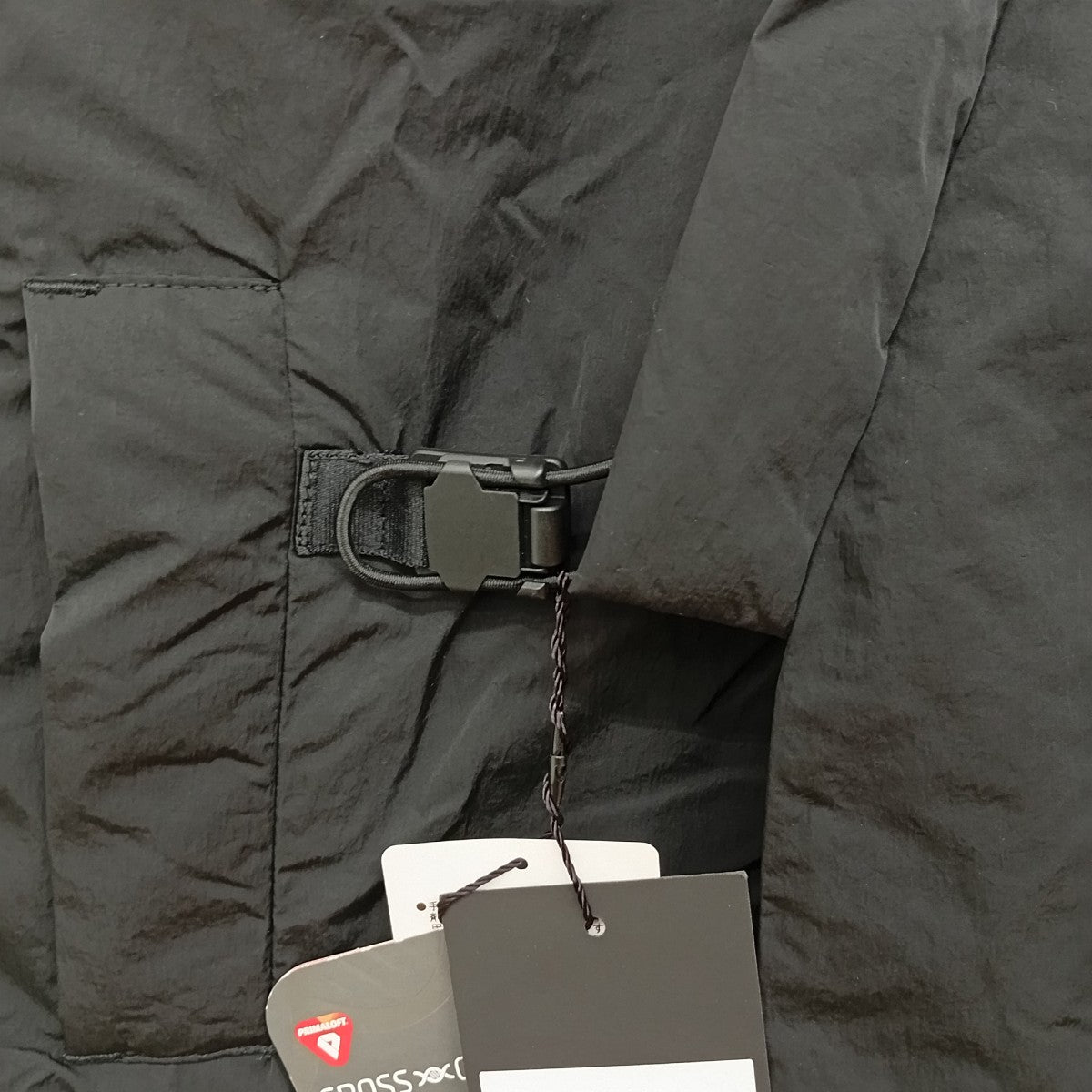 02DERIV Kimono collar vestナイロンベスト806048A-2 古着・中古-6枚目のアイテム画像